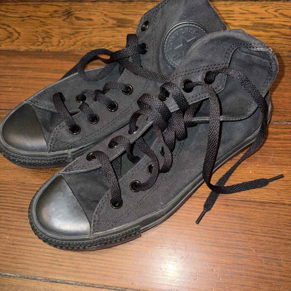 Converse Charcoal Canvas High-Tops
